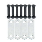 Single Trailer Axle Suspension Kit for Trailer (4000lbs, 3 Leaves)
