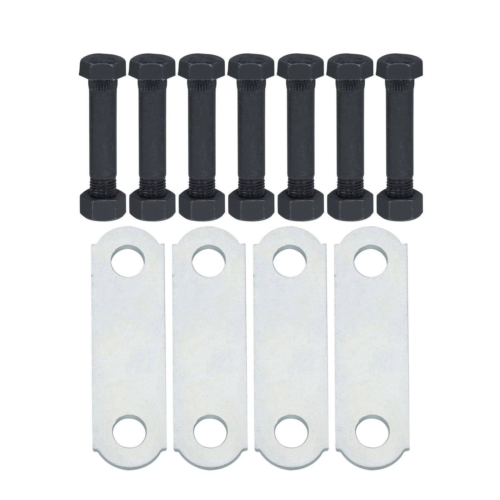 Single Trailer Axle Suspension Kit for Trailer (4000lbs, 3 Leaves)