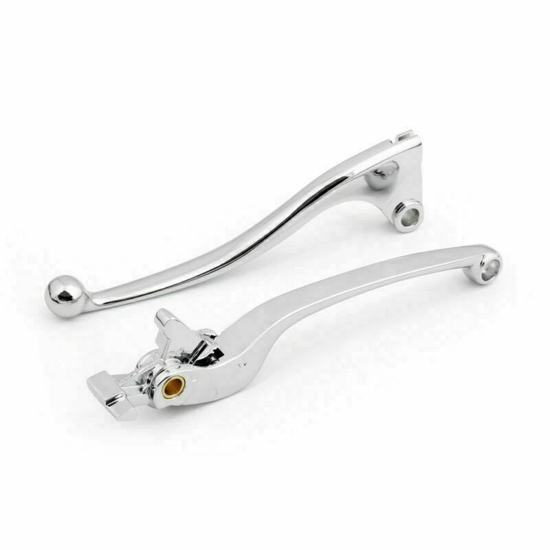 Brake Clutch Levers for Kawasaki ZX6R ZX9R ZX10R ZX12R (Chrome)
