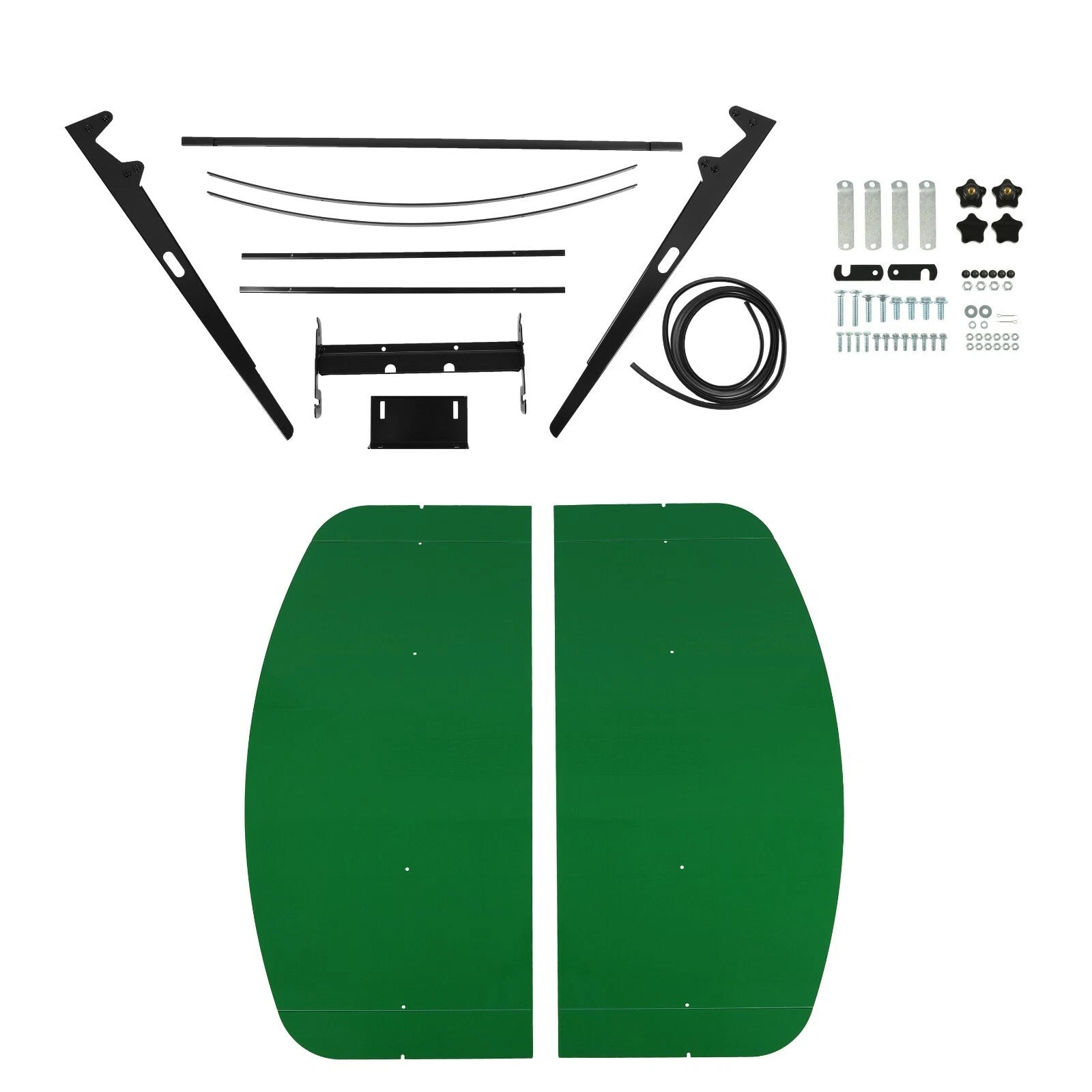 Green Tuff Top Tractor Canopy for ROPS 52" X 52" Universal Fit