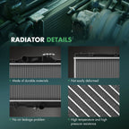 Radiator for Geo Prizm Toyota Corolla (1993–1997)
