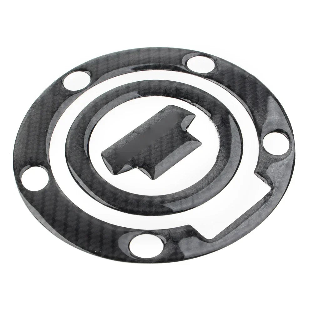 Carbon Fiber Gas Tank Decal Trim Fuel Cover Sticker for YZF-R6 (2006-2023)