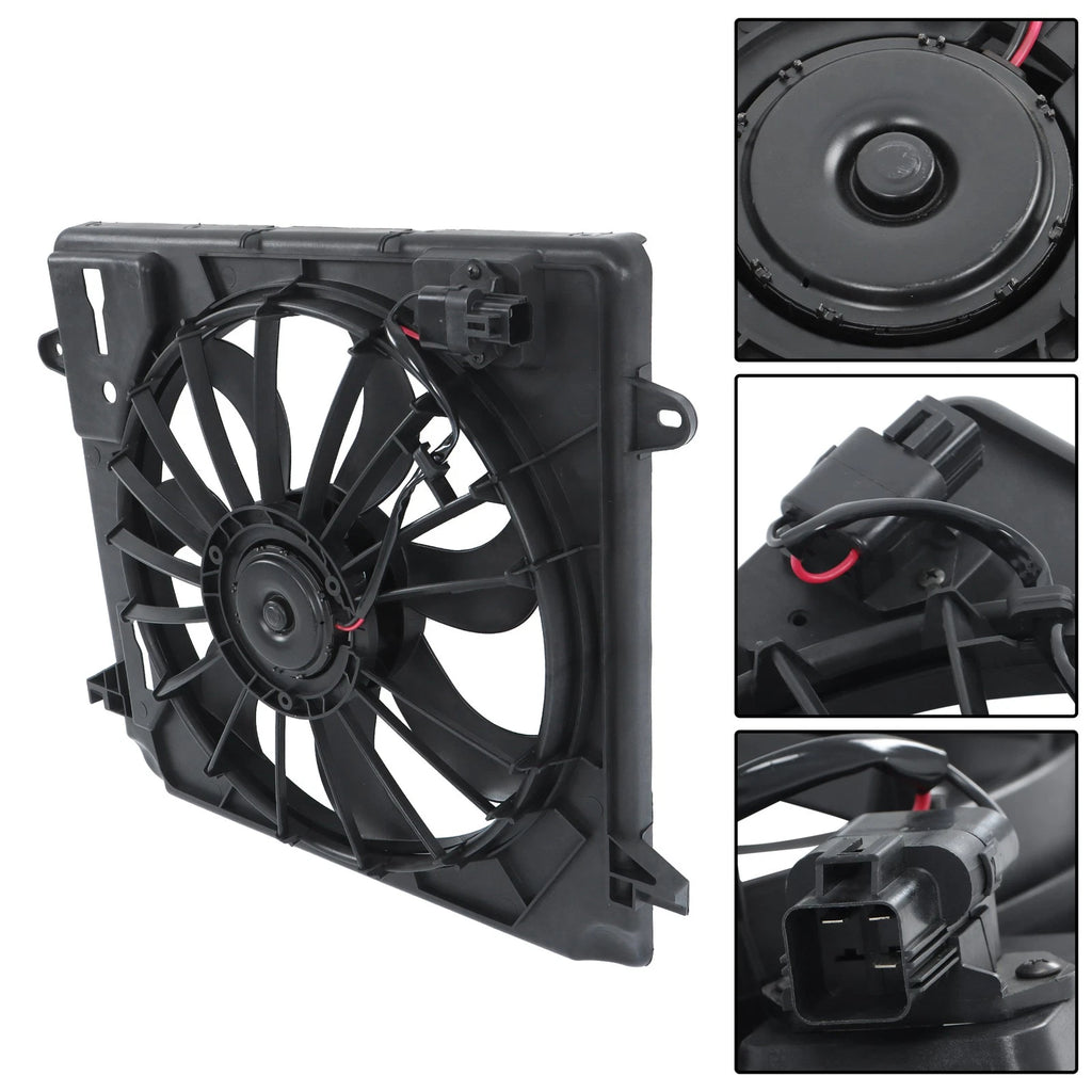 Radiator Cooling Fan Assembly for Jeep Wrangler JK (2007–2011)