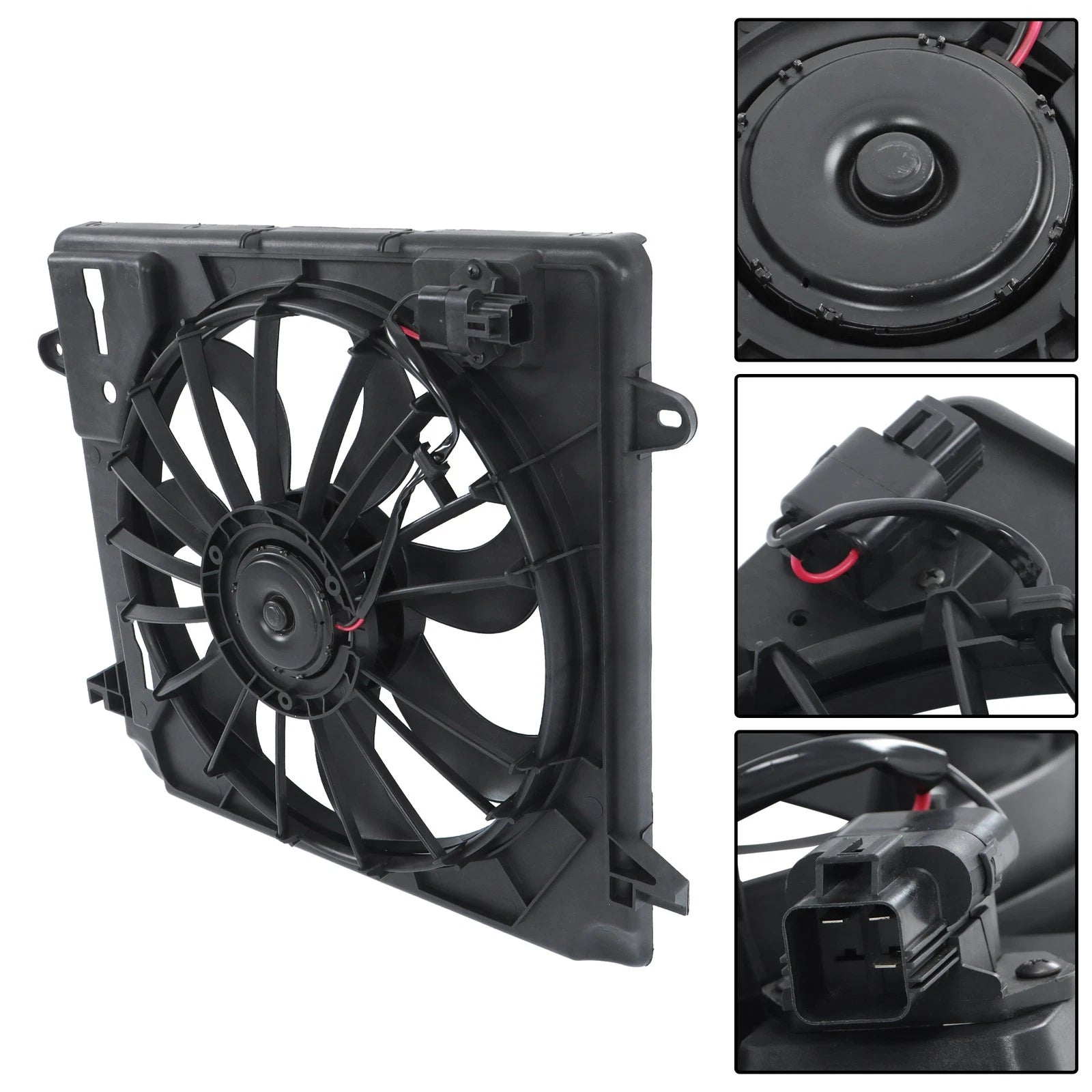 Radiator Cooling Fan Assembly for Jeep Wrangler JK (2007–2011)