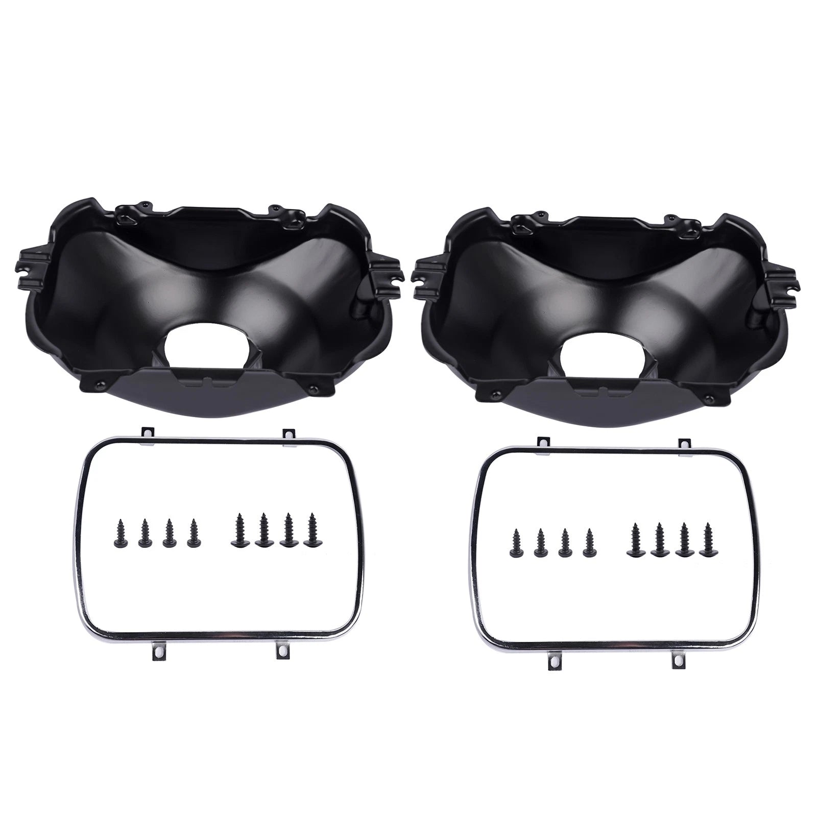 2X Headlight Bucket Kit for Cadillac Escalade, Chevrolet Blazer