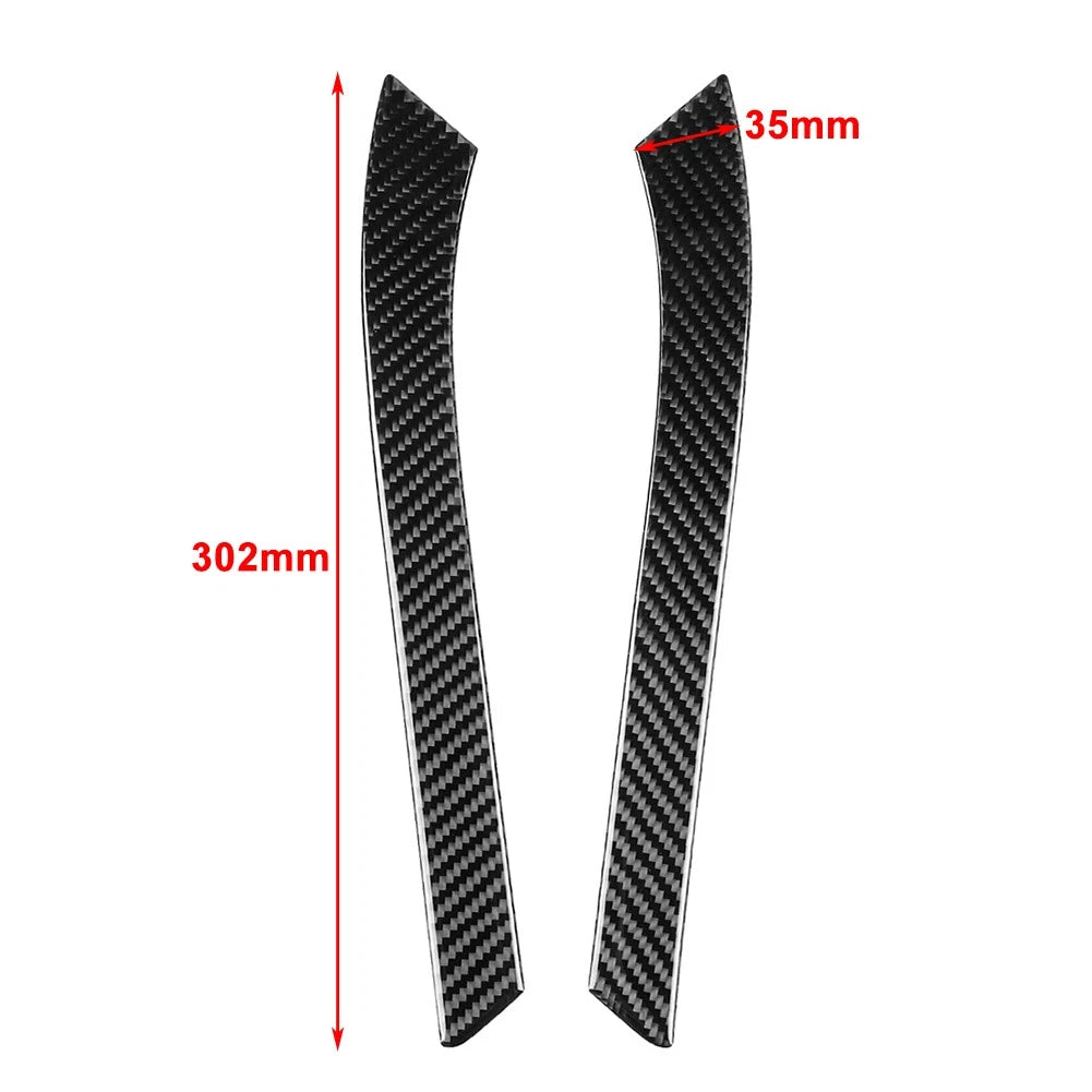 Carbon Fiber Gear Shift Side Trim Strip Cover for Cadillac CTS (2008–2013)