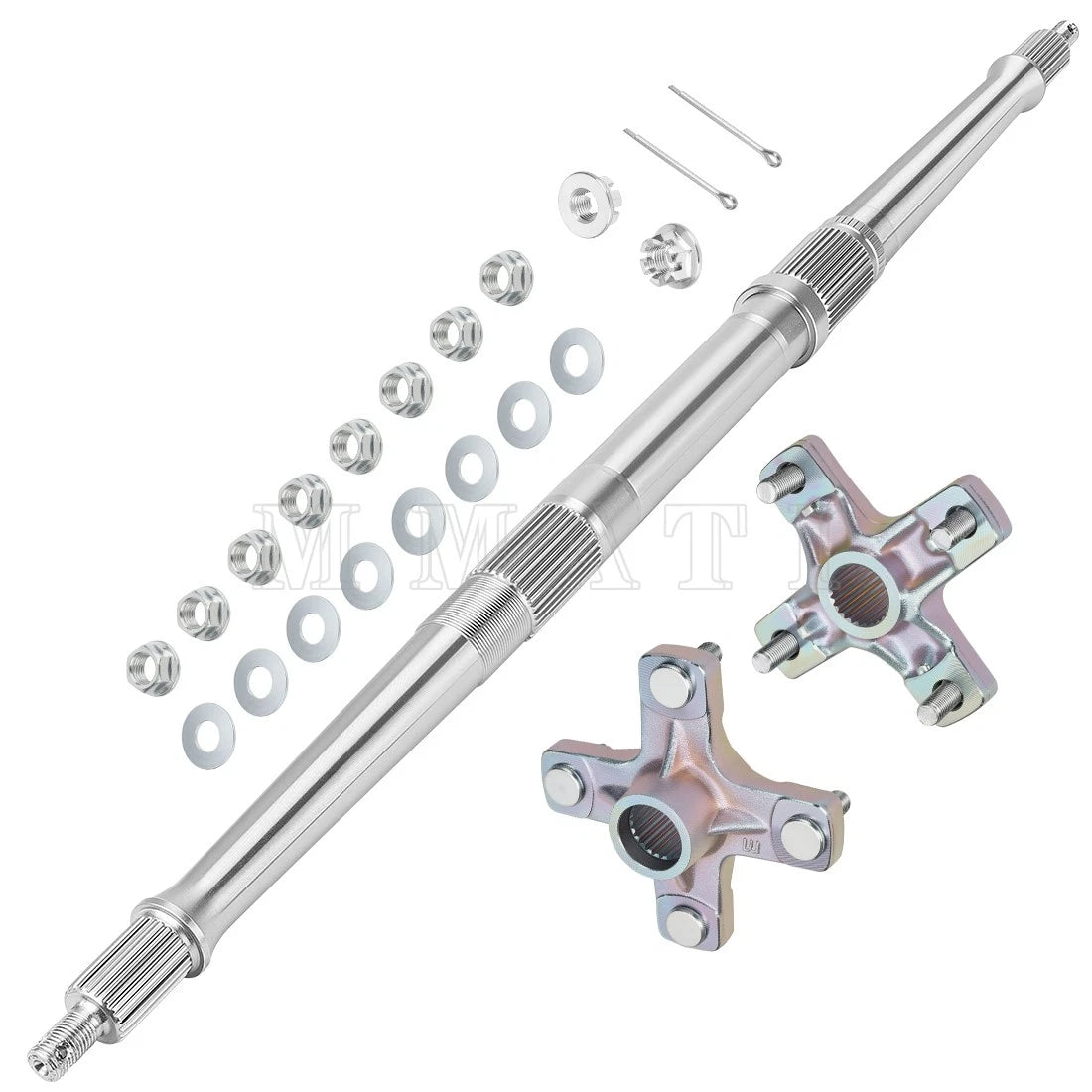 Rear Axle Shaft with Wheel Hubs for Yamaha Blaster YFS200 (1988–2002)
