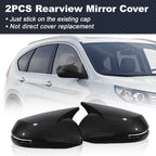 2PCS Rear View Mirror Cover for Honda CR-V (2017–2022) - Ox Horn