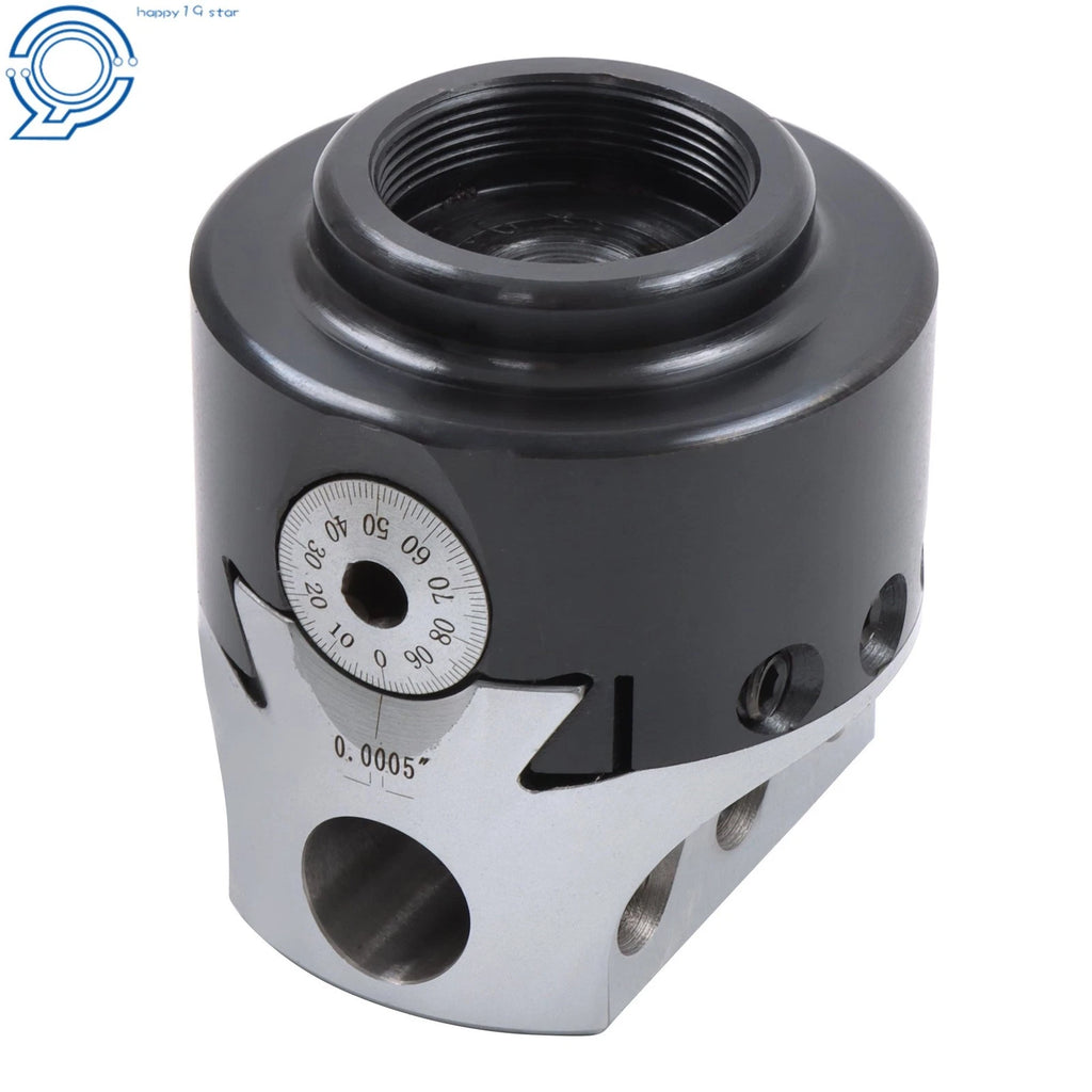 3 Inch Boring Head for Fine Adjustment (0.001" Radius, 1-1/2-18 Thread)