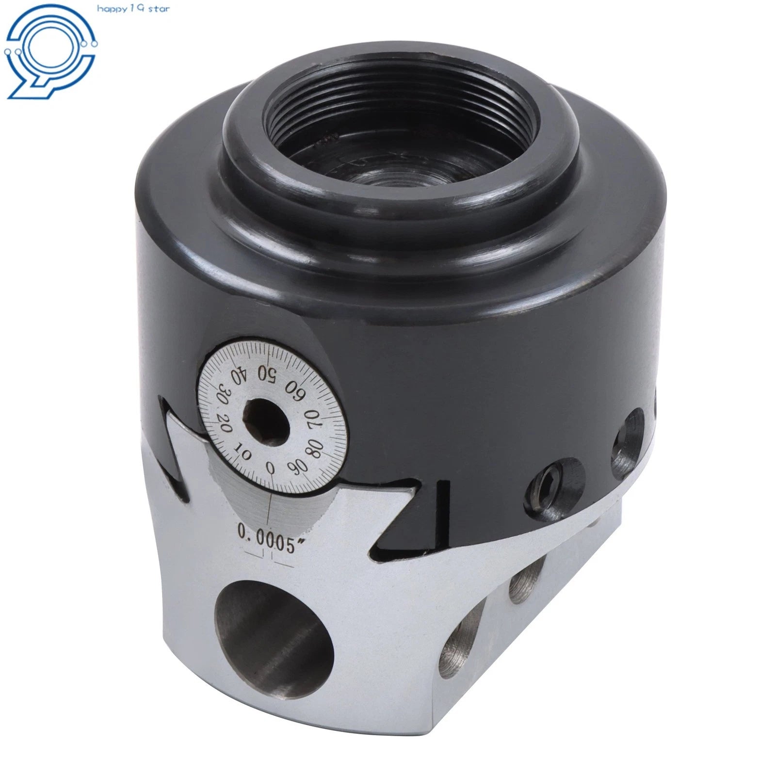 3 Inch Boring Head for Fine Adjustment (0.001" Radius, 1-1/2-18 Thread)
