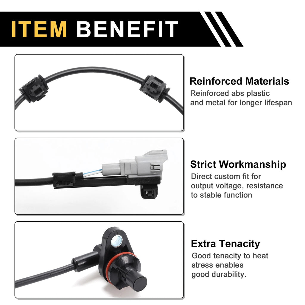 ABS Wheel Speed Sensor No. 8954671020 for Toyota Hilux (2011–2015) Rear Left