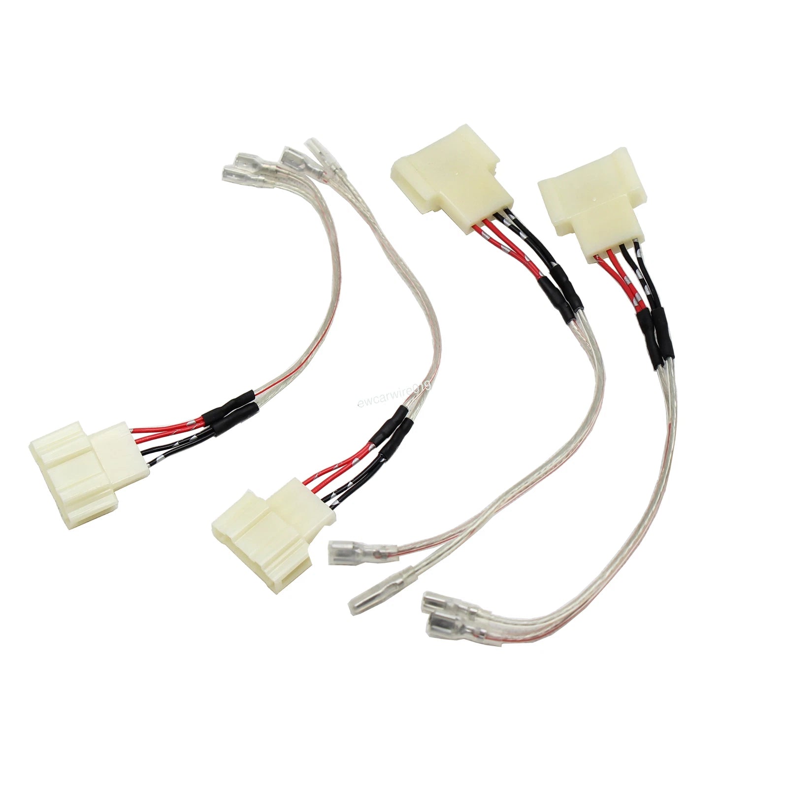 Set of 4 Door Speaker Wire Harness Adapters for VW Beetle GTI Golf Passat