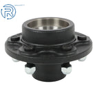 Set of 2 Spindle 6 Lug 5.5" Trailer Hub Idler Axle Kit #42 w/Bearing Kit