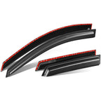 Set of 4 Window Visors for Mazda 3 Hatchback (2010–2013) 3M Adhesive Tape