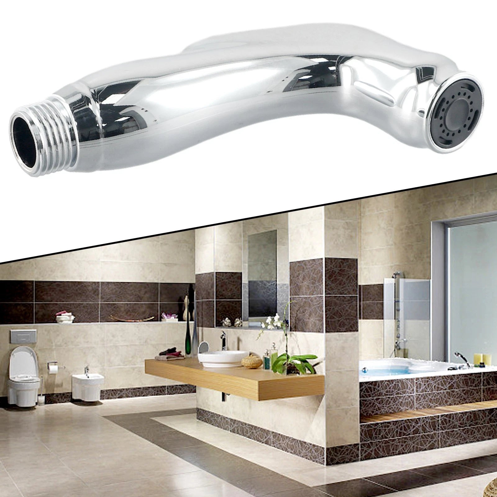 Bidet Spray Head for Bathroom Accessories (Universal Fit)