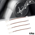 Set of 4 Car Speaker Connector Wire Harness Adapter for Kia Hyundai