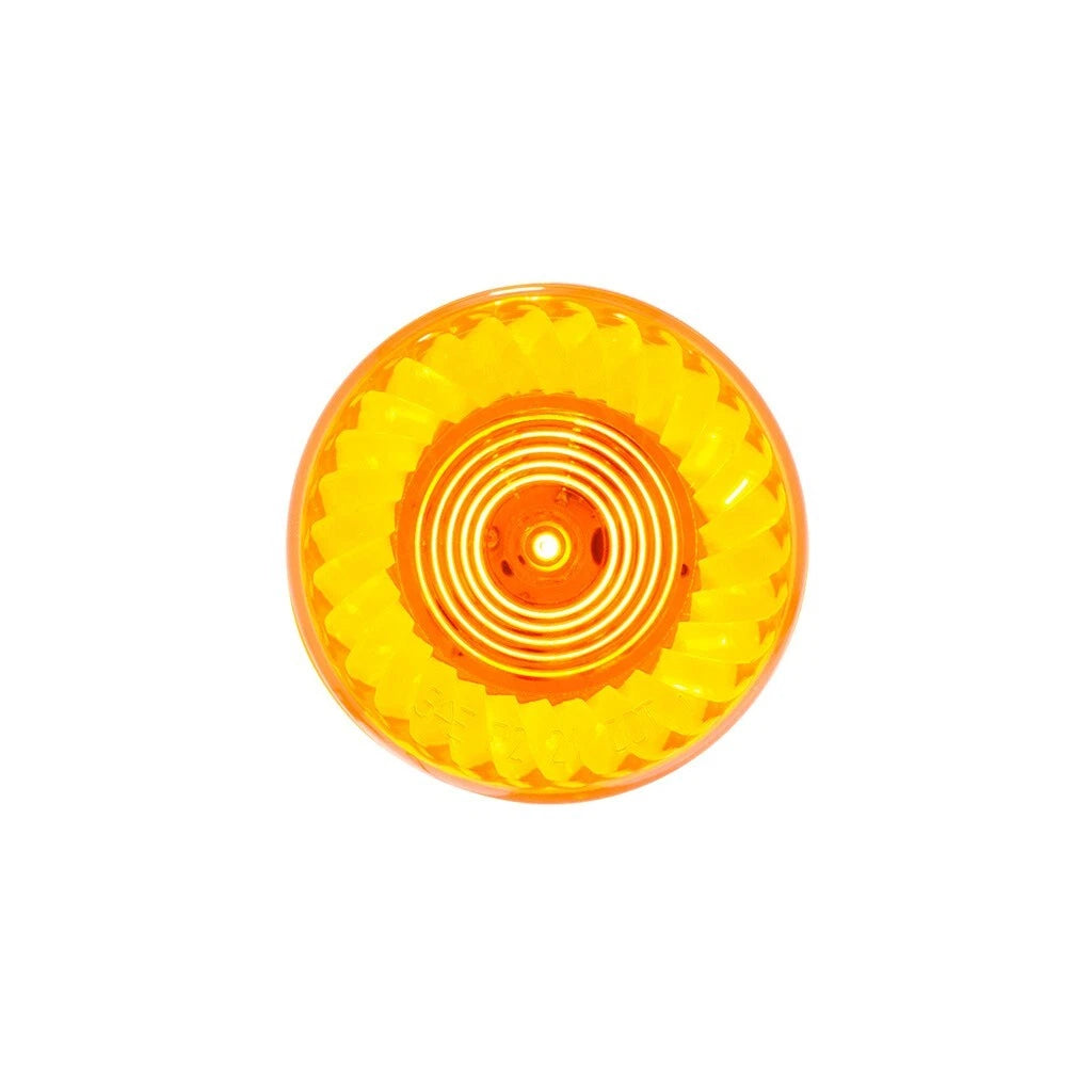 Amber LED Clearance Marker Light for 2 Inch Lenses Universal Fit (—)