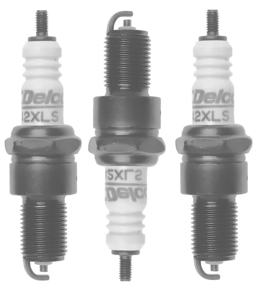 Set of 3 Spark Plugs for Chevy Sprint, Geo Metro, Pontiac Firefly (L3 1.0L)