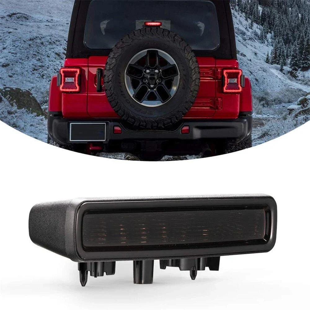 Red LED Strip Third Brake Light for Jeep Wrangler (2018-2022)
