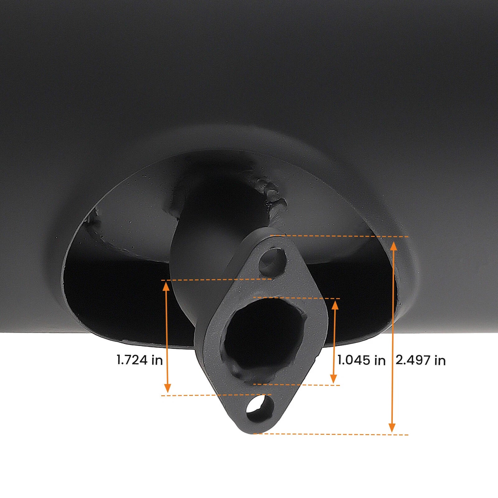 Muffler for Yamaha Gas Golf Cart G16 (1996–2002)