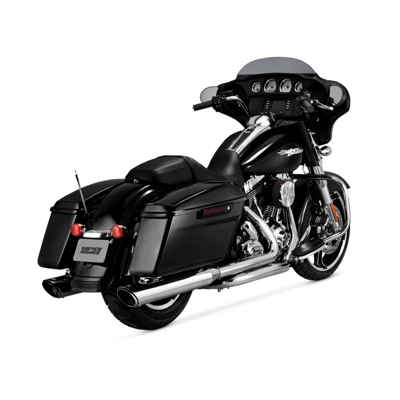 Vance & Hines Slip-On Exhaust for Harley Davidson Dresser (2017–2022) Chrome