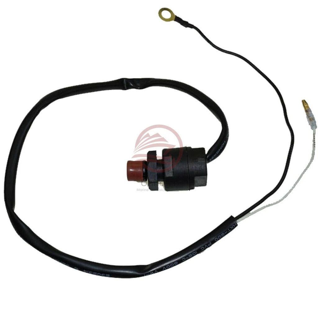 Kill Stop Switch Safety Lanyard for Yamaha Outboard 15-40HP (6E9-82575-09)