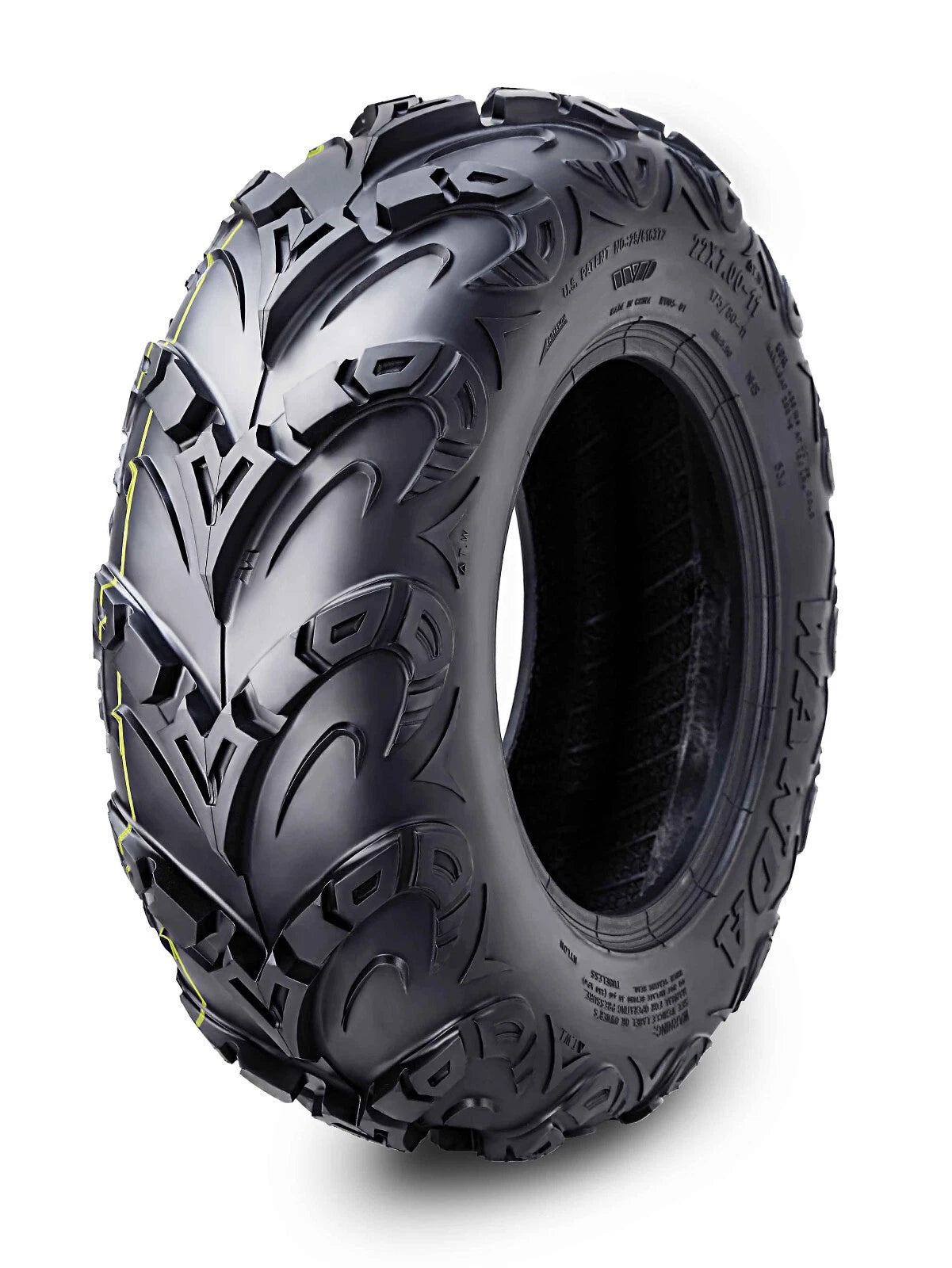 WANDA 8 Ply ATV Tire 22x7-11 for Honda Recon, Suzuki Ozark 250 (2000–2023)