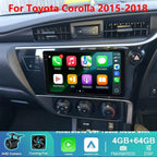 Wireless Carplay Android Auto Radio for Toyota Corolla (2015-2018)
