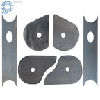 6pc Rear Upper Trailing Arm Mount Repair Kit for Chevy Trailblazer/GMC Envoy (2002–2009)