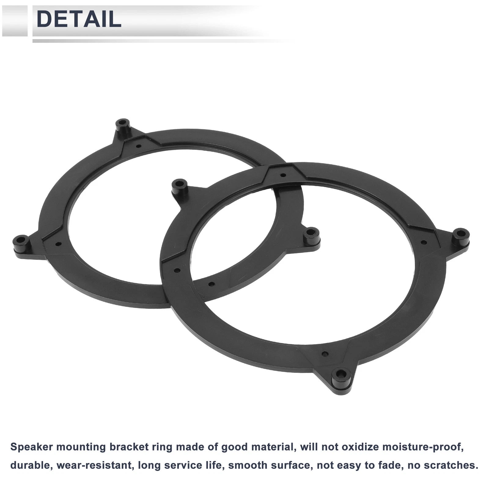 2X Speaker Spacer Ring Adapter for BMW 3 (E46) 5" Tweeter