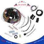 Universal 21 Circuit Wiring Harness for Chevy Mopar Ford Hotrods