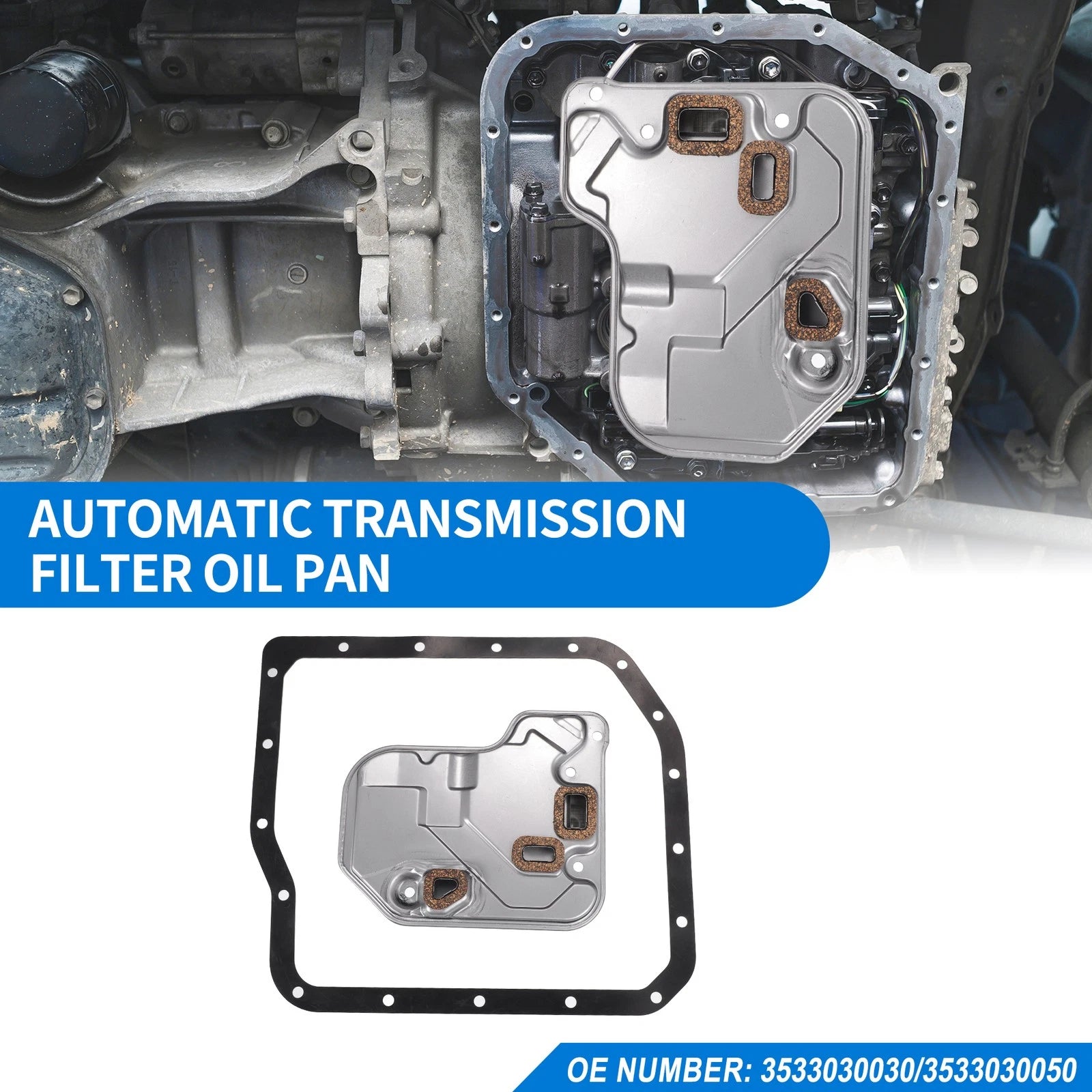 Transmission Filter Oil Pan Gasket Kit for Lexus GS300 (1998–2005) No. 3533030030