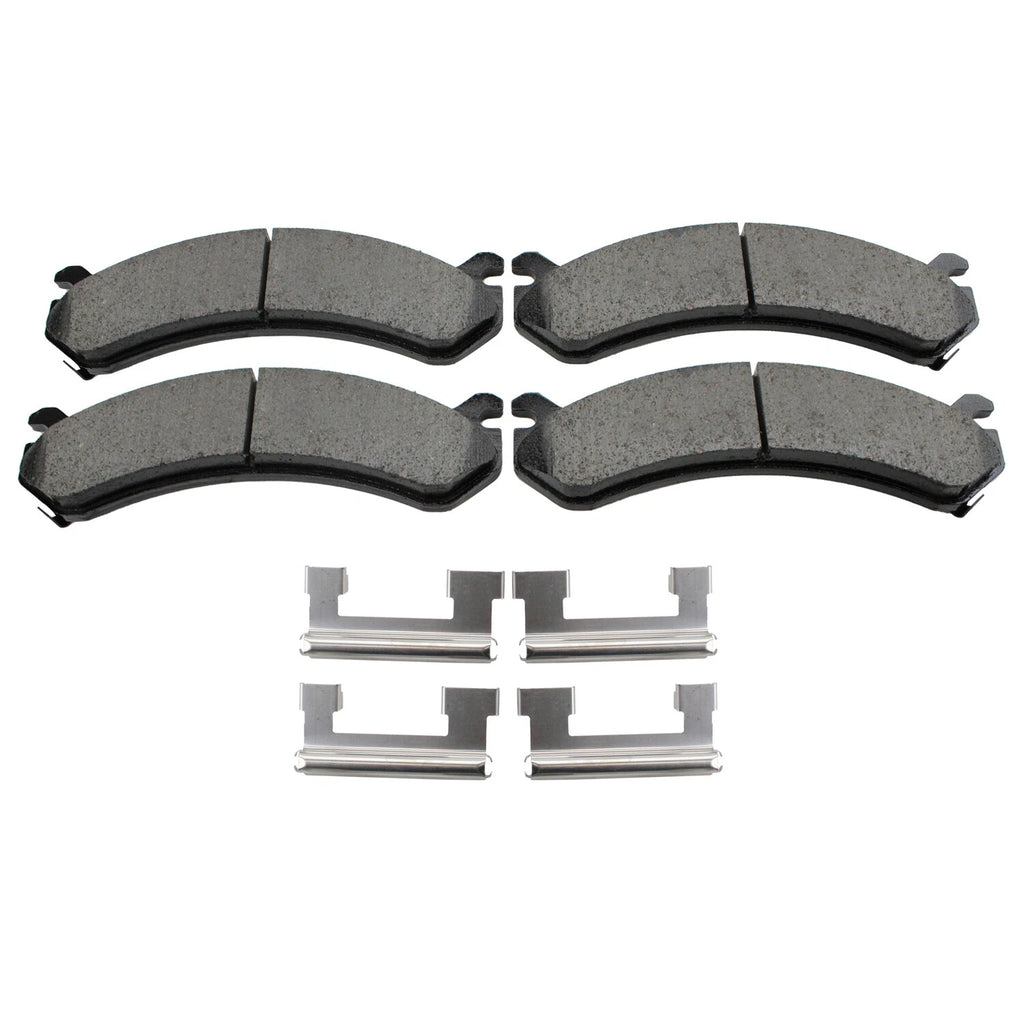 Set of 4 Akebono ProACT Front Ceramic Brake Pads for Cadillac Chevrolet GMC Hummer