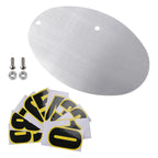 Custom Oval License Plate for Universal Motorcycle (T9)