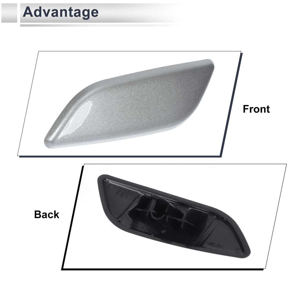 Front Left Headlight Washer Nozzle Cover for Mazda 3 (2004–2013)