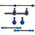 Set of 4 Mevotech Supreme Tie Rod Ends Sway Bar Kit for Ford Ranger