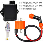 Ignition Coil Spark Plug CDI for Polaris Trail Boss 325 (2000-2002)