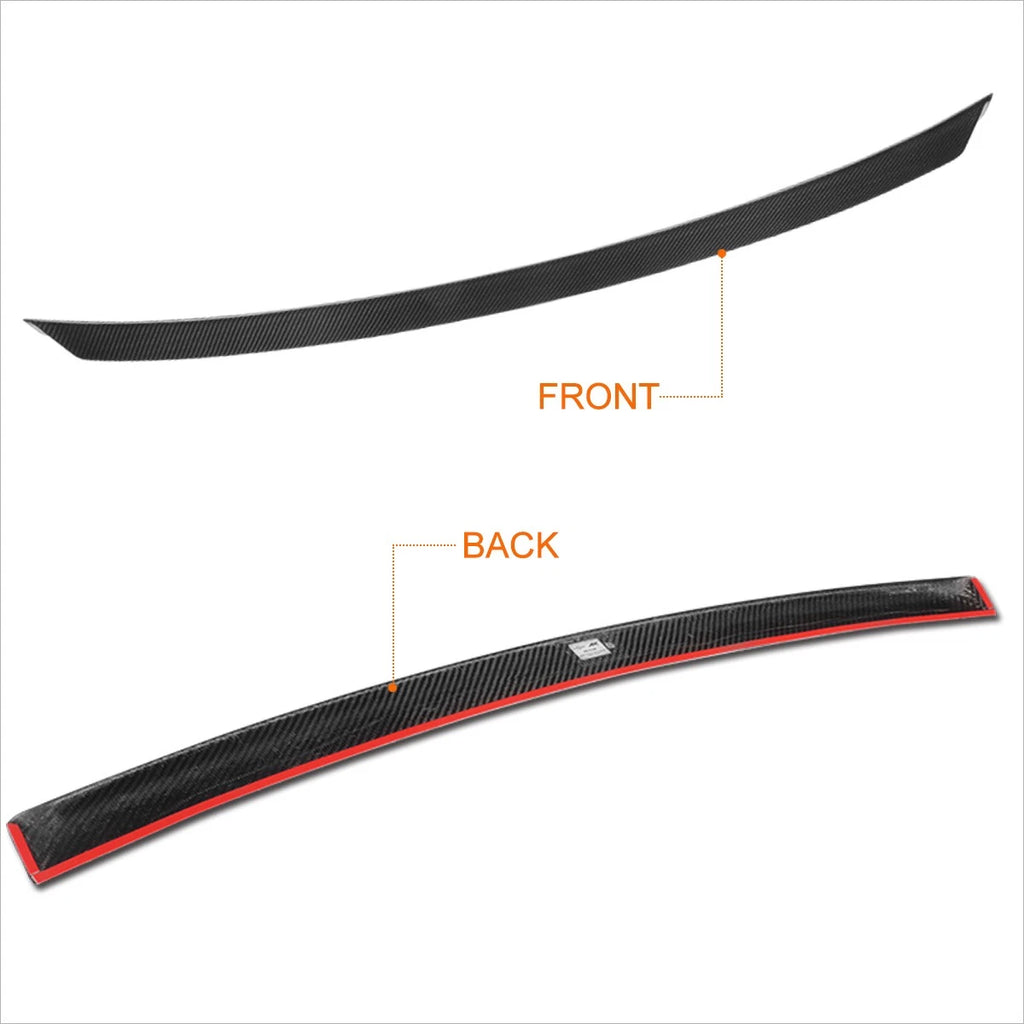 Carbon Fiber Rear Window Spoiler for BMW 3-Series/M3 Sedan (2012–2018)