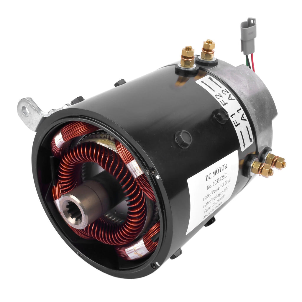 Electric Motor 3.3Hp 48 Volt for Club Car Golf Cart (103572501, 102240102)