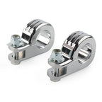 1.25" Chrome Highway Foot Peg Mounting for Harley Touring Road King