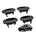 Set of 4 Door Outside Handles for Chevy Aveo (2004–2008)