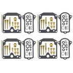 4X Carburetor Gasket Repair Kit for Kawasaki KZ900A KZ900B KZ650B (1976–1977)