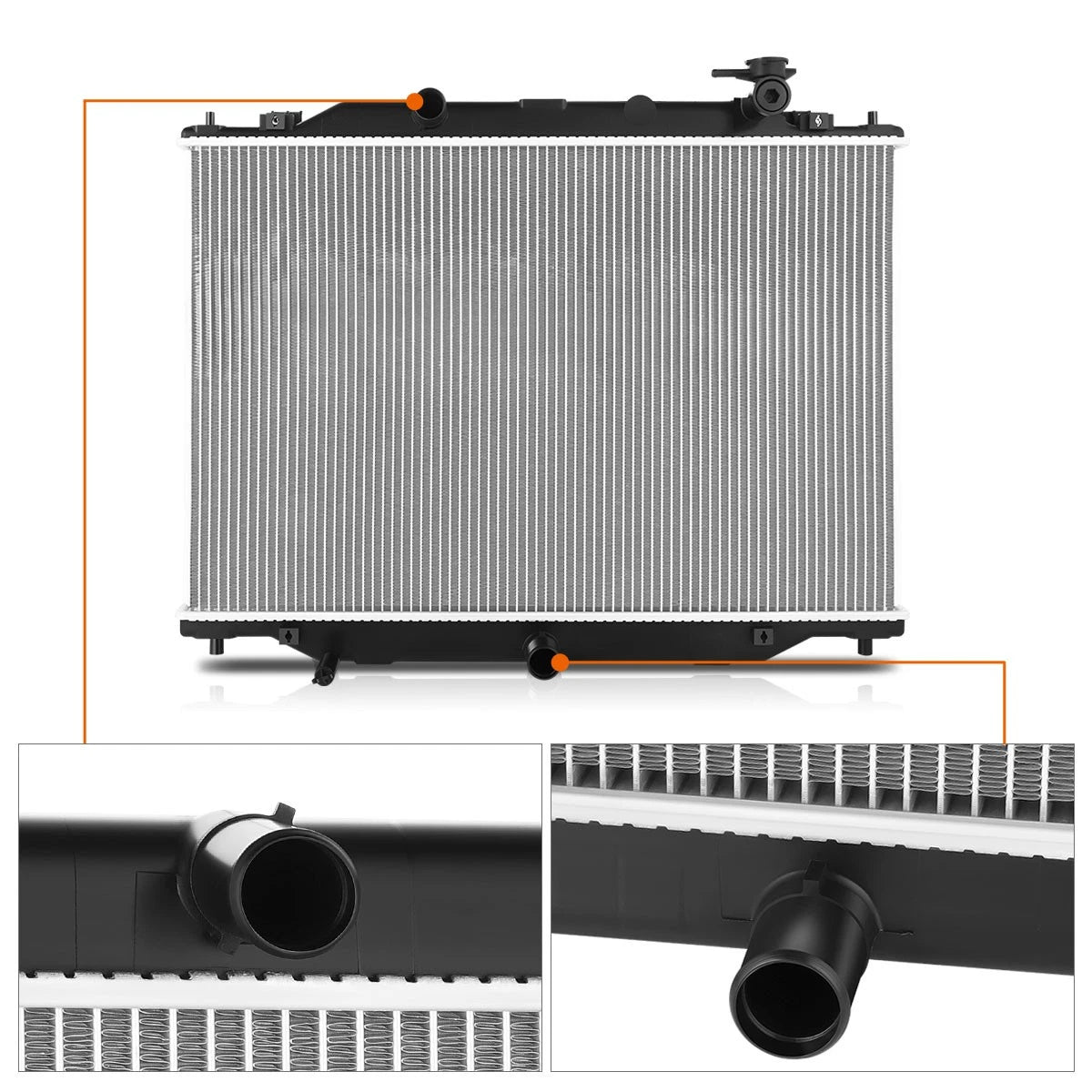 Aluminum Core Cooling Radiator DPI-13622 for Mazda CX-9 (2016–2019)