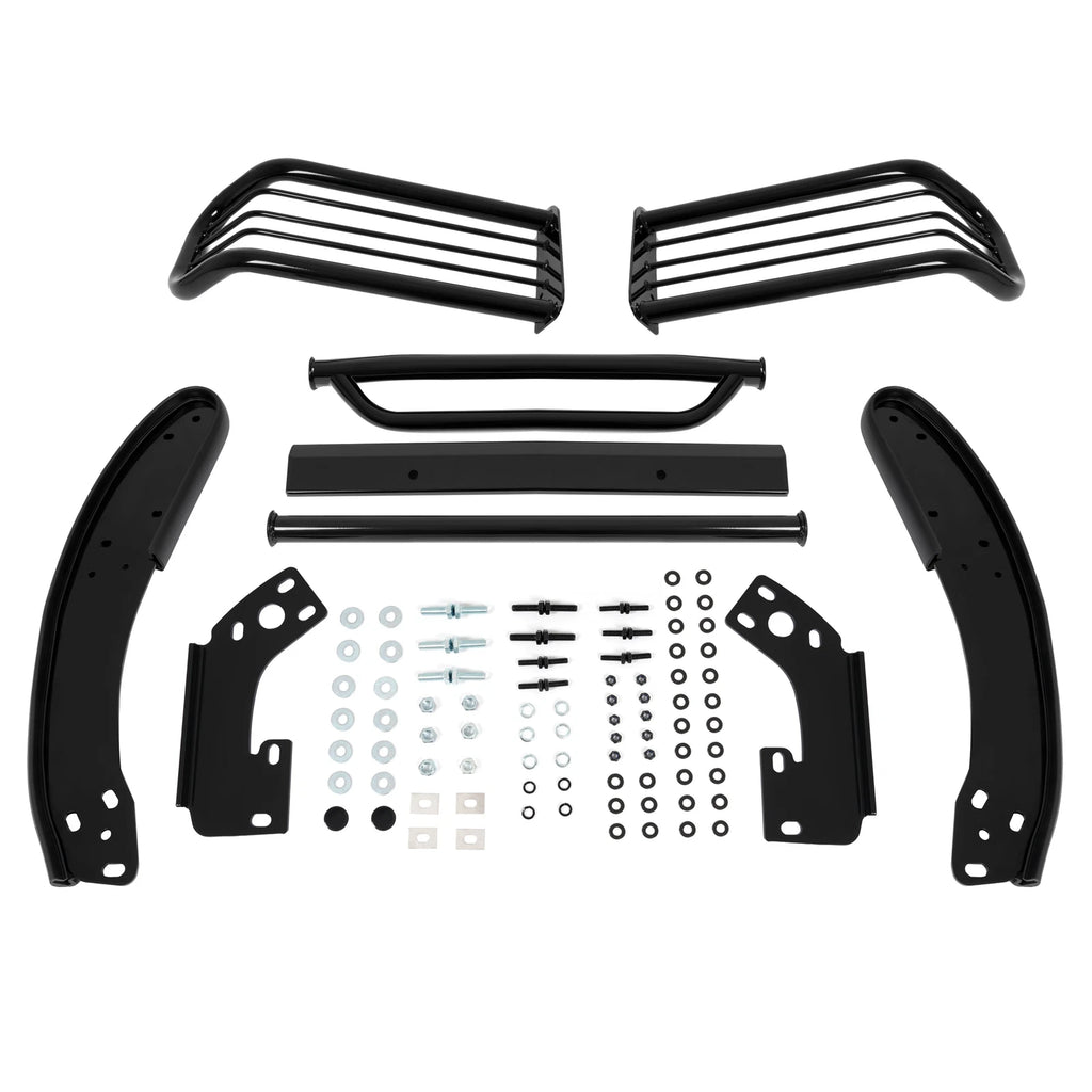 Bumper Grille Guard for Nissan Frontier (2001–2004) Black Steel
