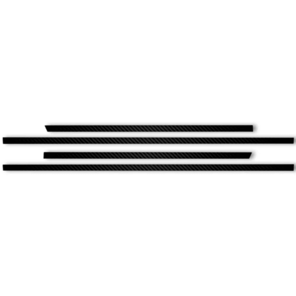 4pc Carbon Fiber 1 Inch Accent Trim for Cadillac XT4 (2019–2023)
