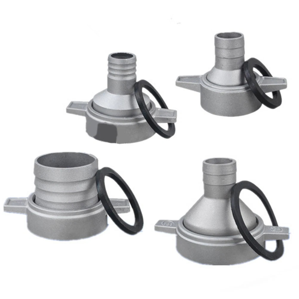 Aluminum Water Pump Fitting with Rubber Gasket for 1 2 3 Inches