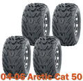 Set of 4 Tires 16x8-7 4PR for Arctic Cat 50 ATV (2004–2006)