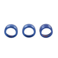 Set of 2 Climate Control Knob Ring Covers for Mazda 3 (2014–2018) CX-5 (2016–2019)