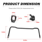 Front or Rear Stabilizer Sway Bar for Polaris Ranger Crew XP 1000 (2019)