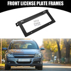Set of 2 Front License Plate Frames for Ford Bronco (2021–2022) Aluminum Black